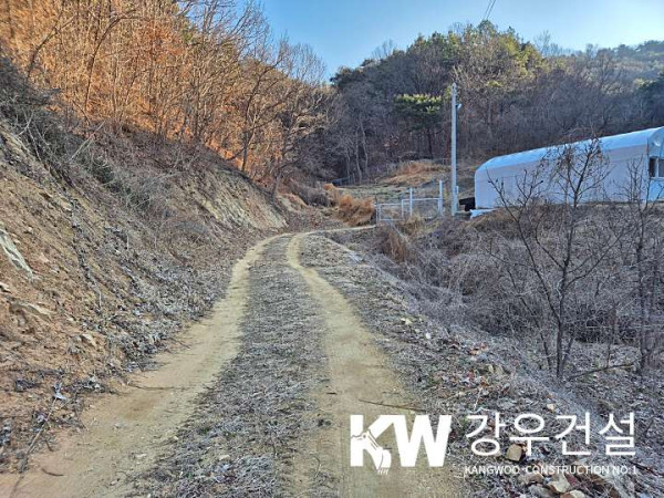 김천시 농소면 연명리 뒷들 농로 포장 공사_1