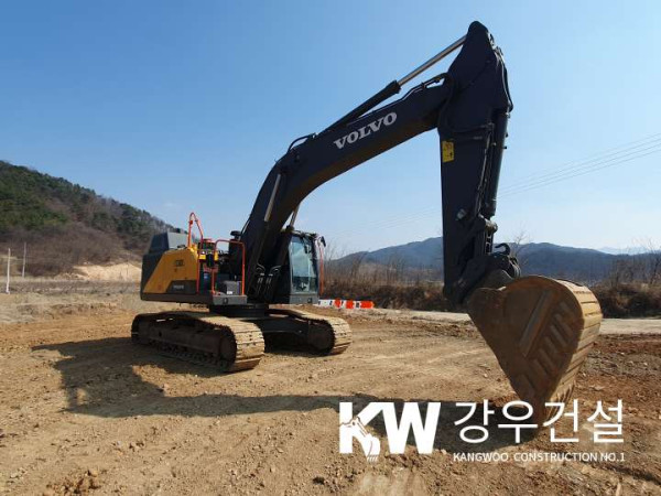 주식회사 강우건설 볼보 텐 굴삭기_1