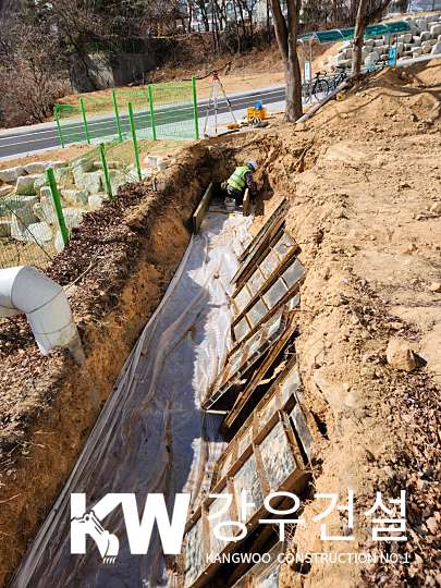 김천시 덕곡동 한마음 아파트 보도블록 및 경계석 설치 공사_5