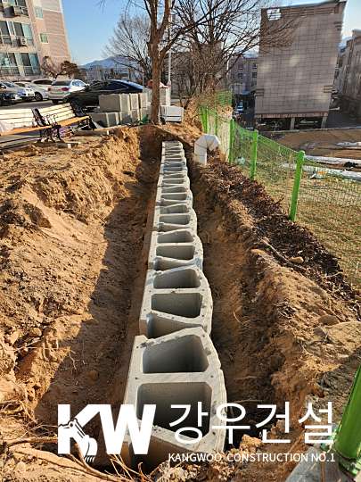 김천시 덕곡동 한마음 아파트 보도블록 및 경계석 설치 공사_7