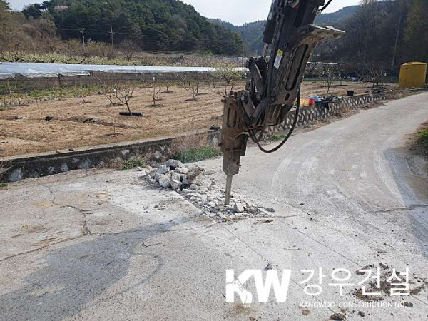 김천시 농소면 연명리 뒷들 배수로 개선 공사_2