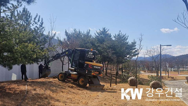김천시 율곡동 국민 체육센터 수목 이식공사_6